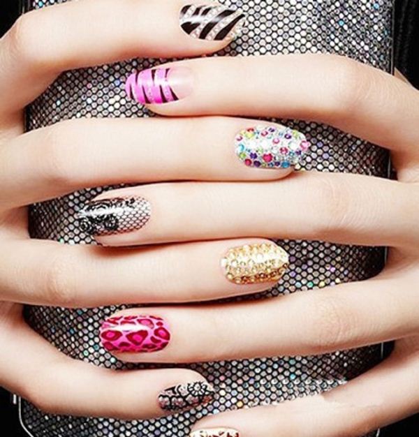 gel nails and nail art from our mobile manicurist