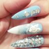 GORGEOUS SPARKLY light Blue