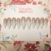 Gorgeous Beige Ombre French White Fade Design - Image 2
