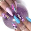 Swirling Colors of Summer Fun Press-ons - Image 3